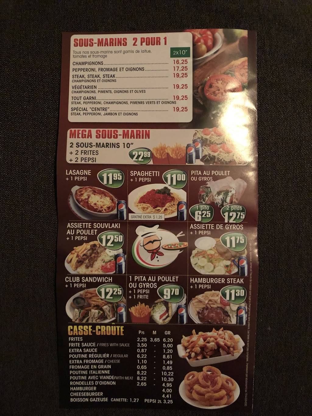 Pizza Center | restaurant | 1992 Rue Wellington, Montréal, QC H3K 1W6, Canada | 5149332933 OR +1 514-933-2933