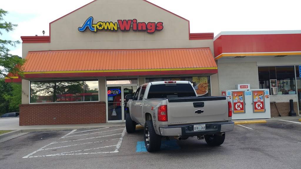 A Town Wings | restaurant | 3412 Mike Padgett Hwy, Augusta, GA 30906, USA | 7064967652 OR +1 706-496-7652