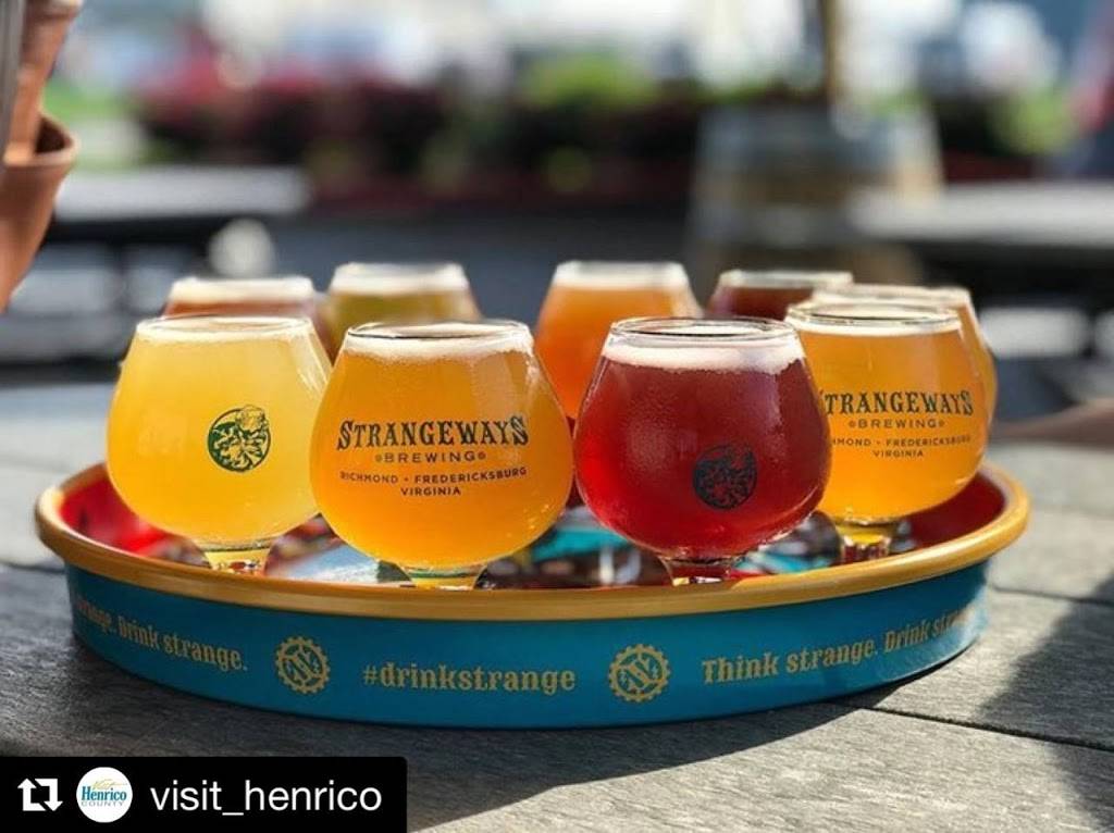 Strangeways Brewing | restaurant | 2277A Dabney Rd, Richmond, VA 23230, USA | 8043034336 OR +1 804-303-4336