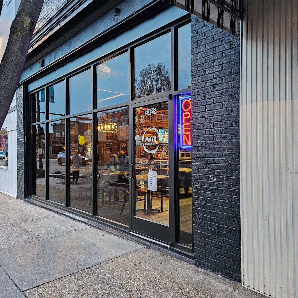 Mayu Sushi & Thai | restaurant | 3028 W Cary St, Richmond, VA 23221, USA | 8045625043 OR +1 804-562-5043