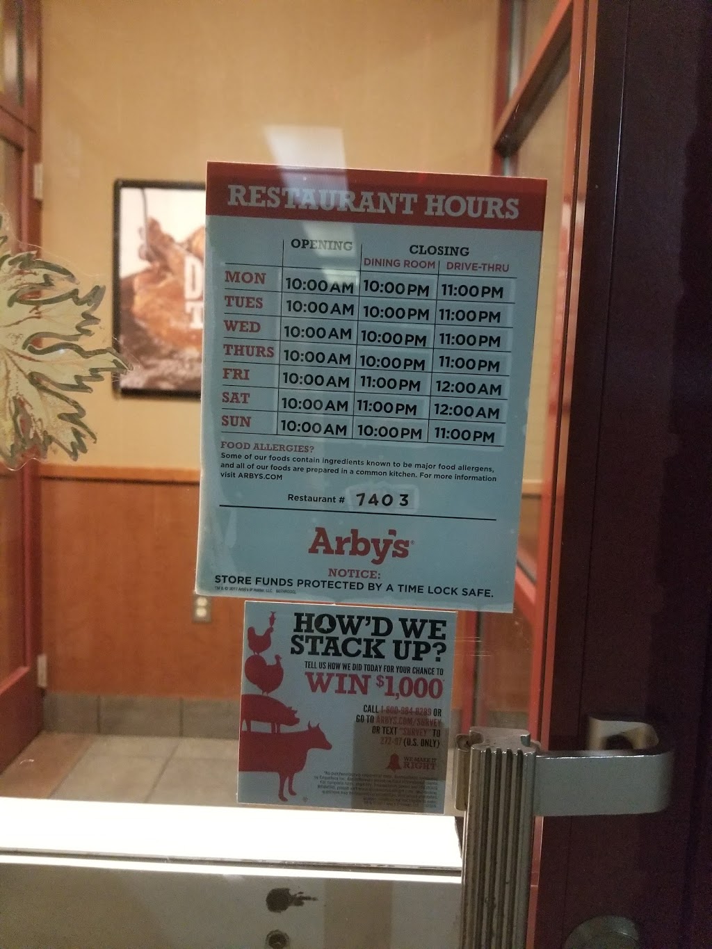 Arbys | meal takeaway | 18 E 9 Mile Rd, Pensacola, FL 32534, USA | 8504768958 OR +1 850-476-8958