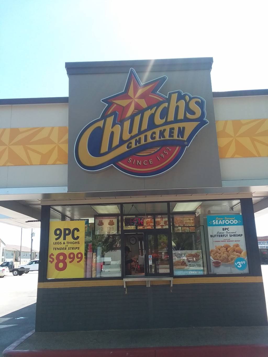 Churchs Chicken | restaurant | 8080 Ferguson Rd, Dallas, TX 75228, USA | 2143283570 OR +1 214-328-3570