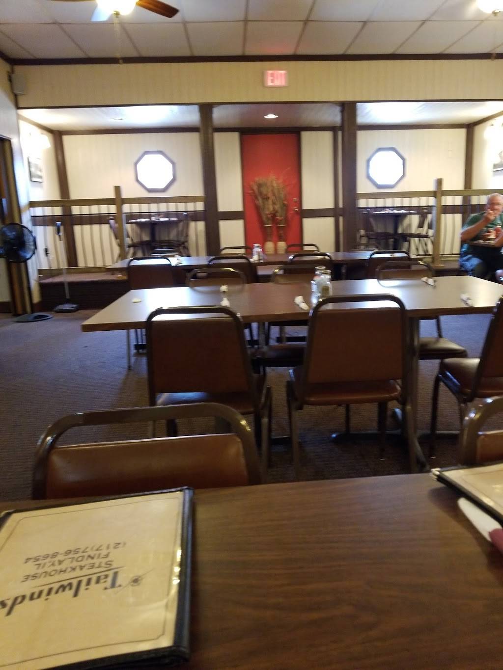 Tailwinds Steakhouse | restaurant | 200 E South 2nd St, Findlay, IL 62534, USA | 2177568654 OR +1 217-756-8654