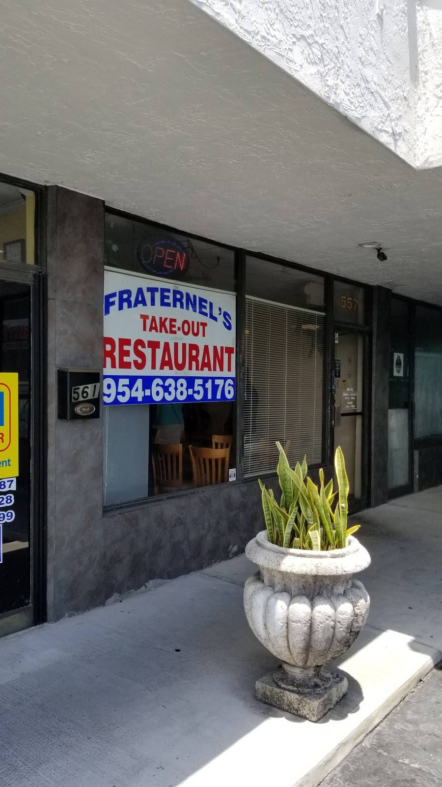 Fraternels | restaurant | 557 W Oakland Park Blvd, Oakland Park, FL 33311, USA | 9546385176 OR +1 954-638-5176