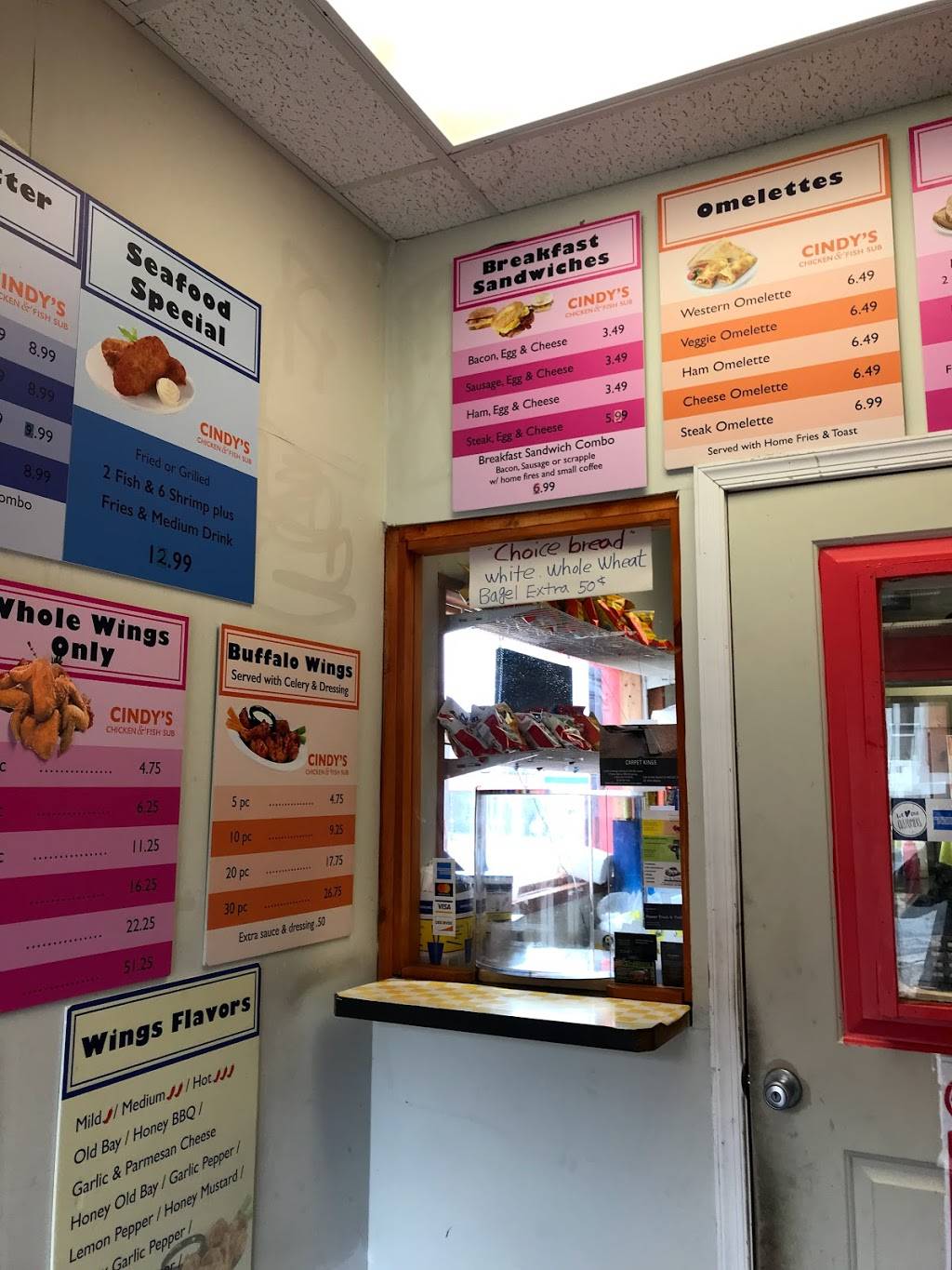 Cindy’s Chicken N Fish Sub | restaurant | 2822 Edmondson Ave, Baltimore, MD 21223, USA | 4109451969 OR +1 410-945-1969