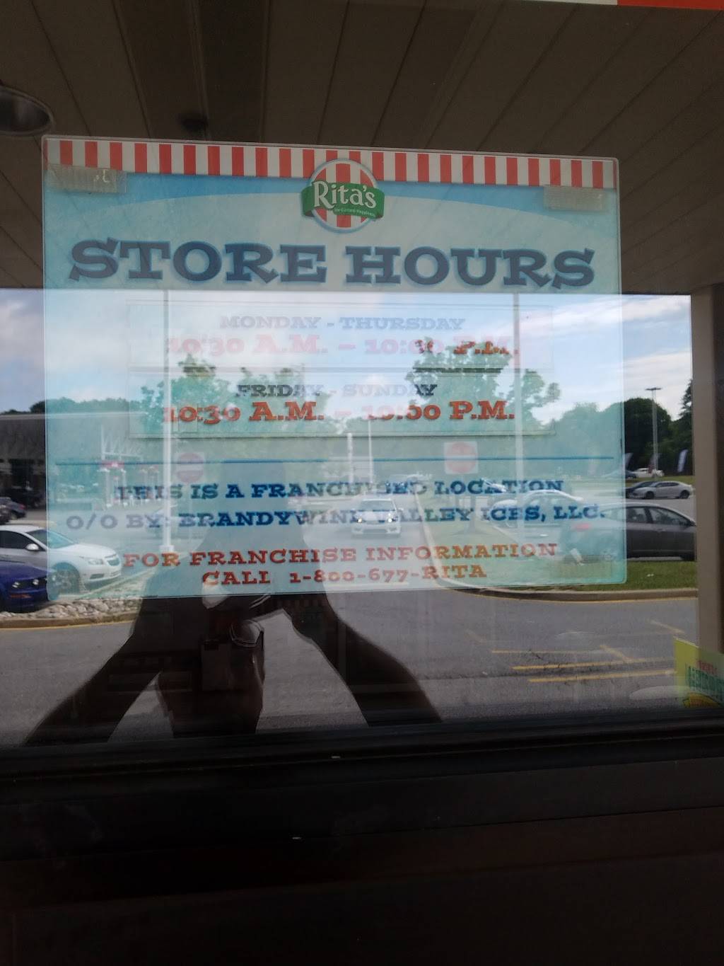 Ritas Italian Ice & Frozen Custard | restaurant | Salem Center, Bear, DE 19701, USA | 3028343390 OR +1 302-834-3390