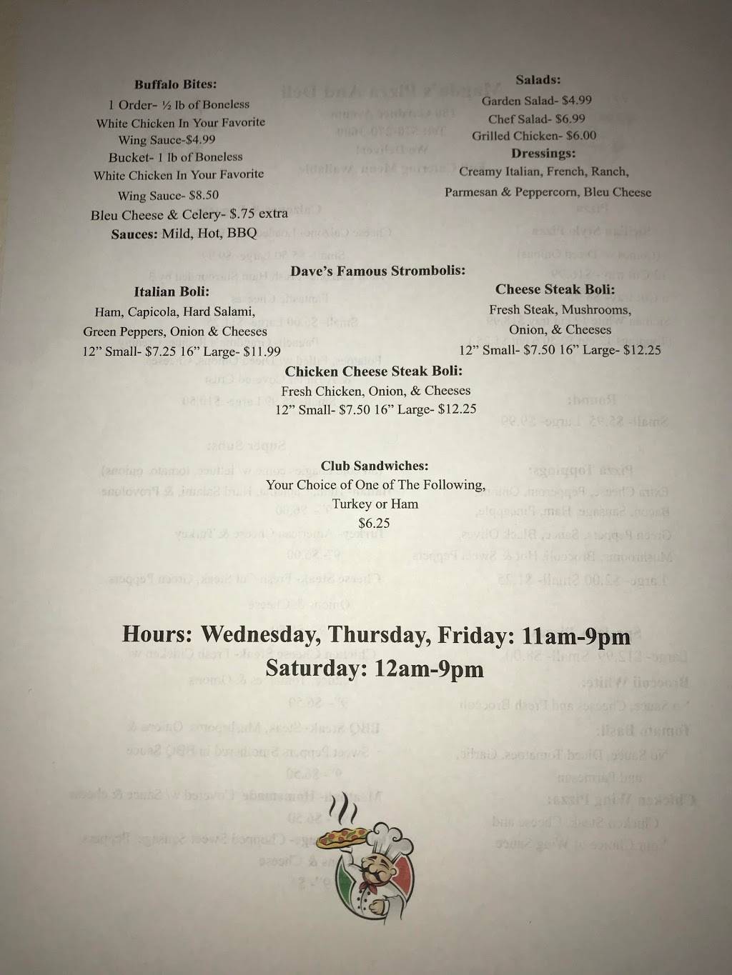 Magdas Pizza and Deli | restaurant | 180 Gardner Ave, Wilkes-Barre, PA 18705, USA | 5702703600 OR +1 570-270-3600