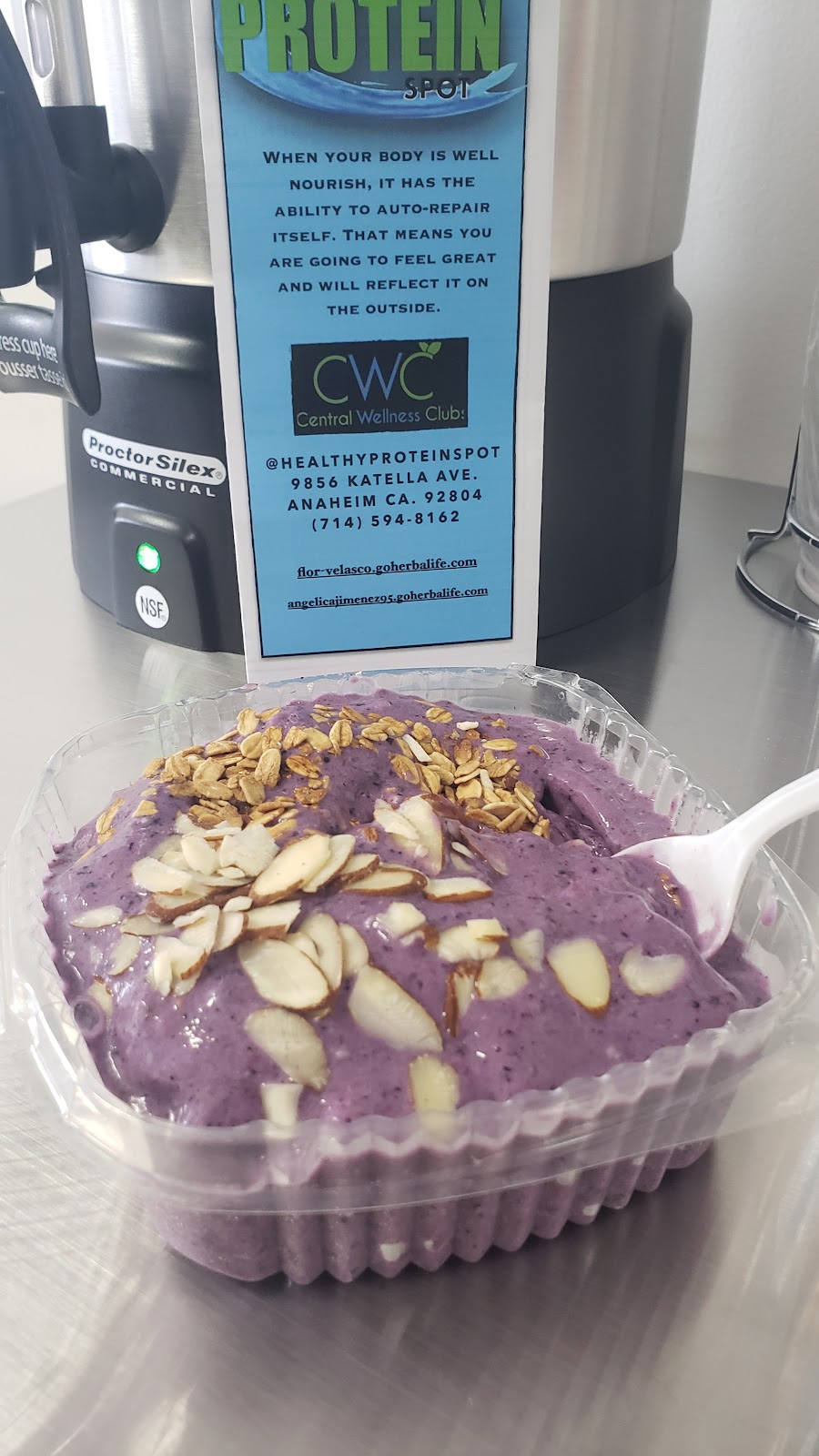 Healthy Protein Spot | restaurant | 9856 Katella Ave, Anaheim, CA 92804, USA | 7145948162 OR +1 714-594-8162