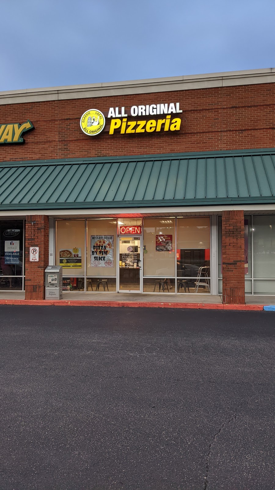 All Original - Helena | restaurant | 215 Helena Market Place, Helena, AL 35080, USA | 2056242288 OR +1 205-624-2288