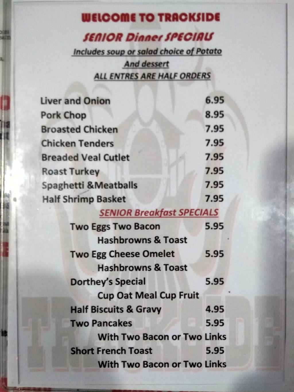 Trackside Diner Bar And Gaming | restaurant | 682 Park Ave, Genoa, IL 60135, USA | 8157846574 OR +1 815-784-6574