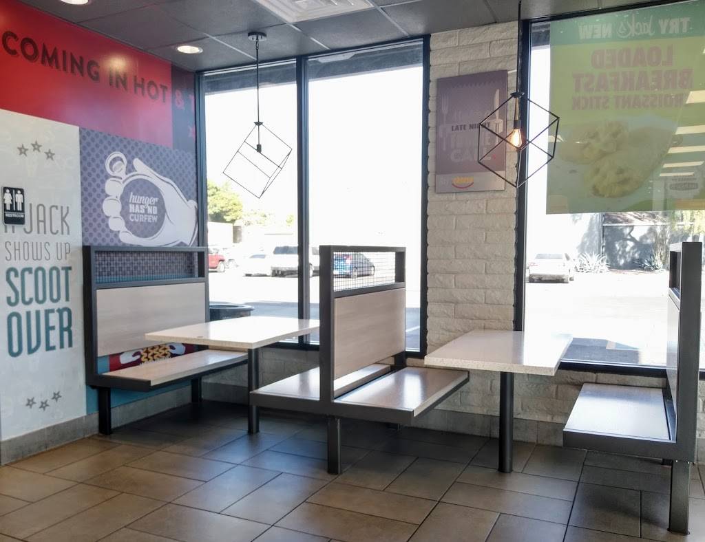Jack in the Box | restaurant | 1860 W Southern Ave, Mesa, AZ 85202, USA | 4809649548 OR +1 480-964-9548