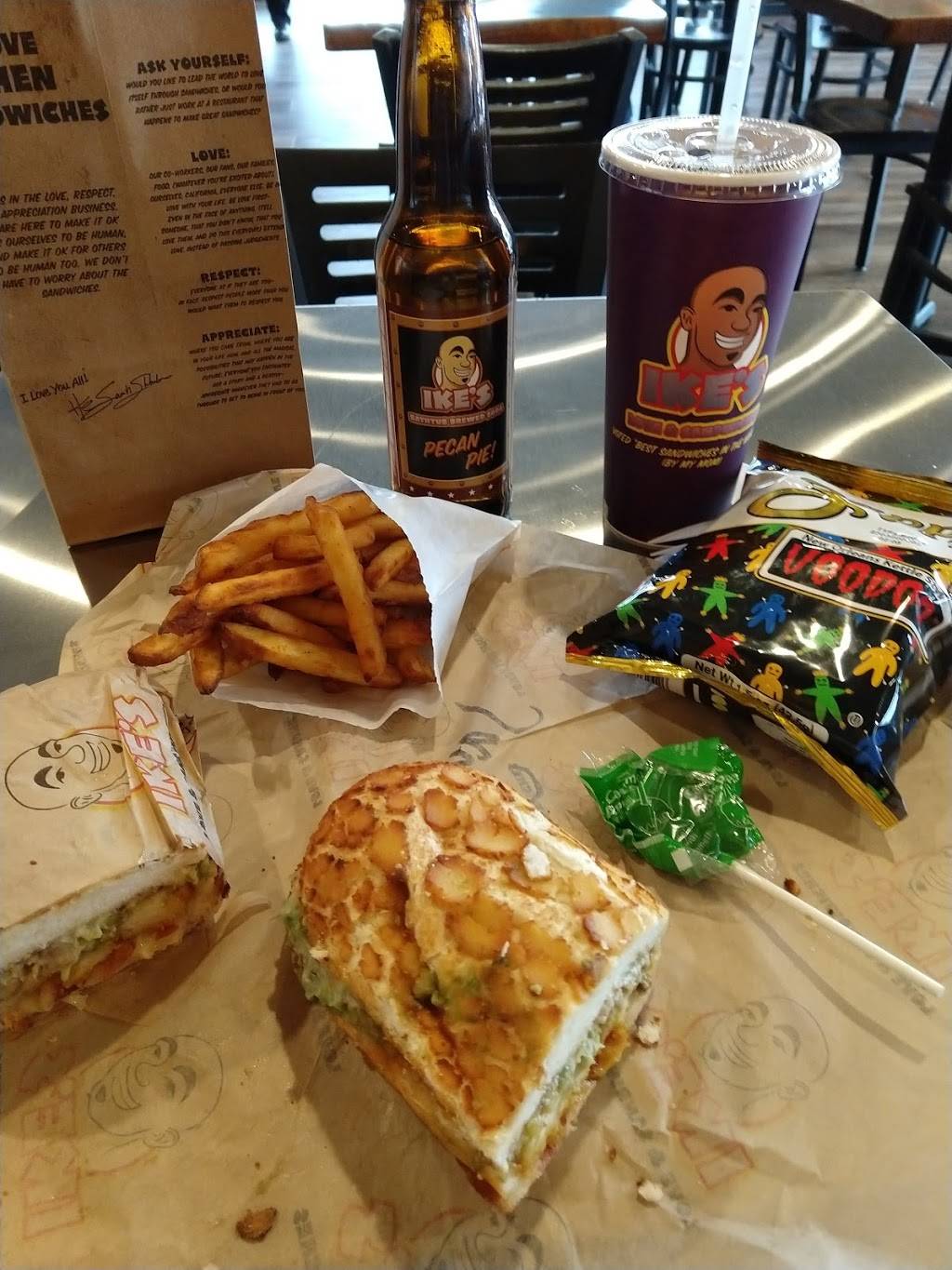 Ikes Love and Sandwiches | restaurant | 3202 Countryside Dr, Turlock, CA 95380, USA | 2096694766 OR +1 209-669-4766