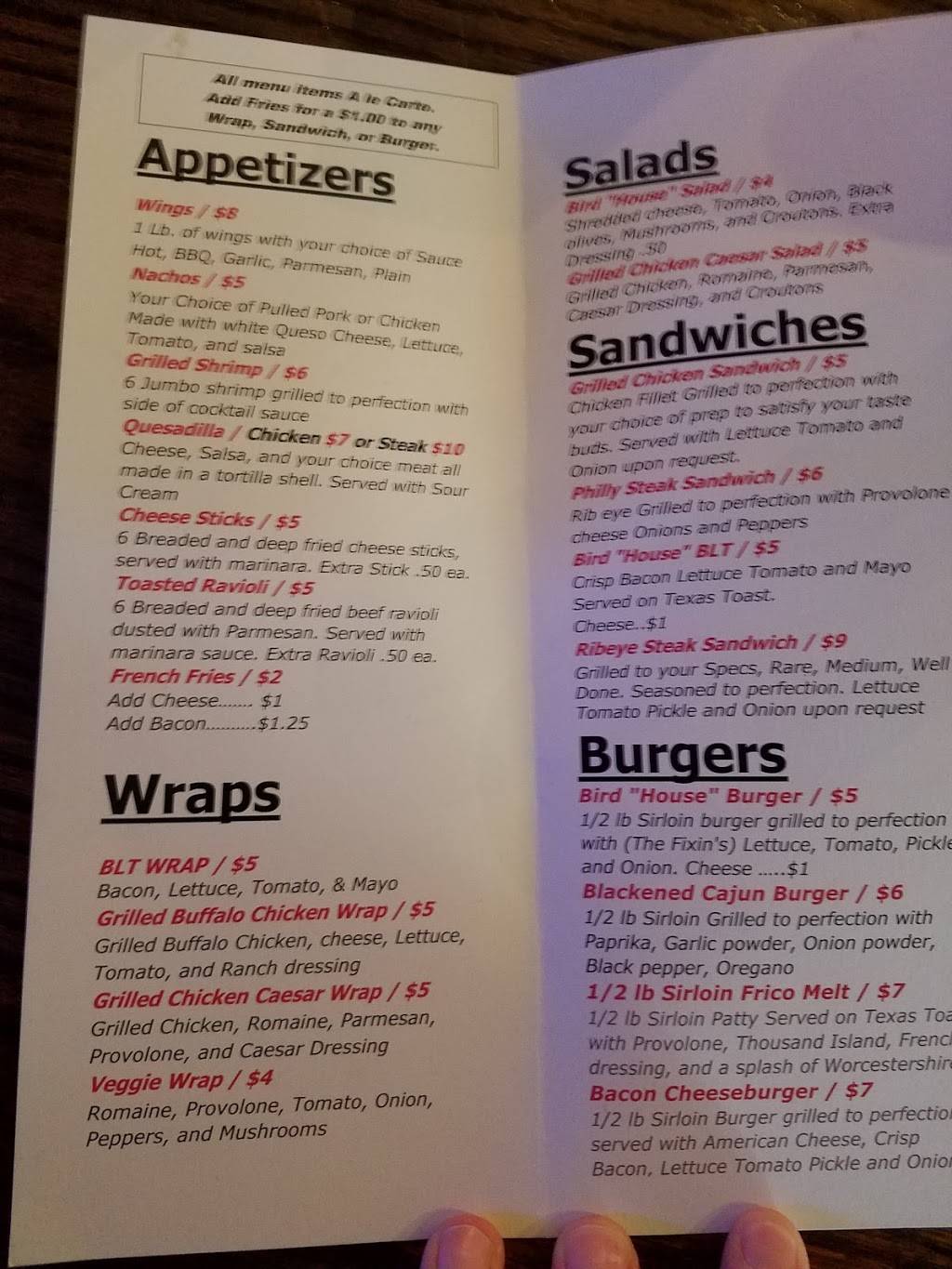 The BirdHouse | restaurant | 800 S 7th St #1007, St. Louis, MO 63102, USA | 3143395521 OR +1 314-339-5521