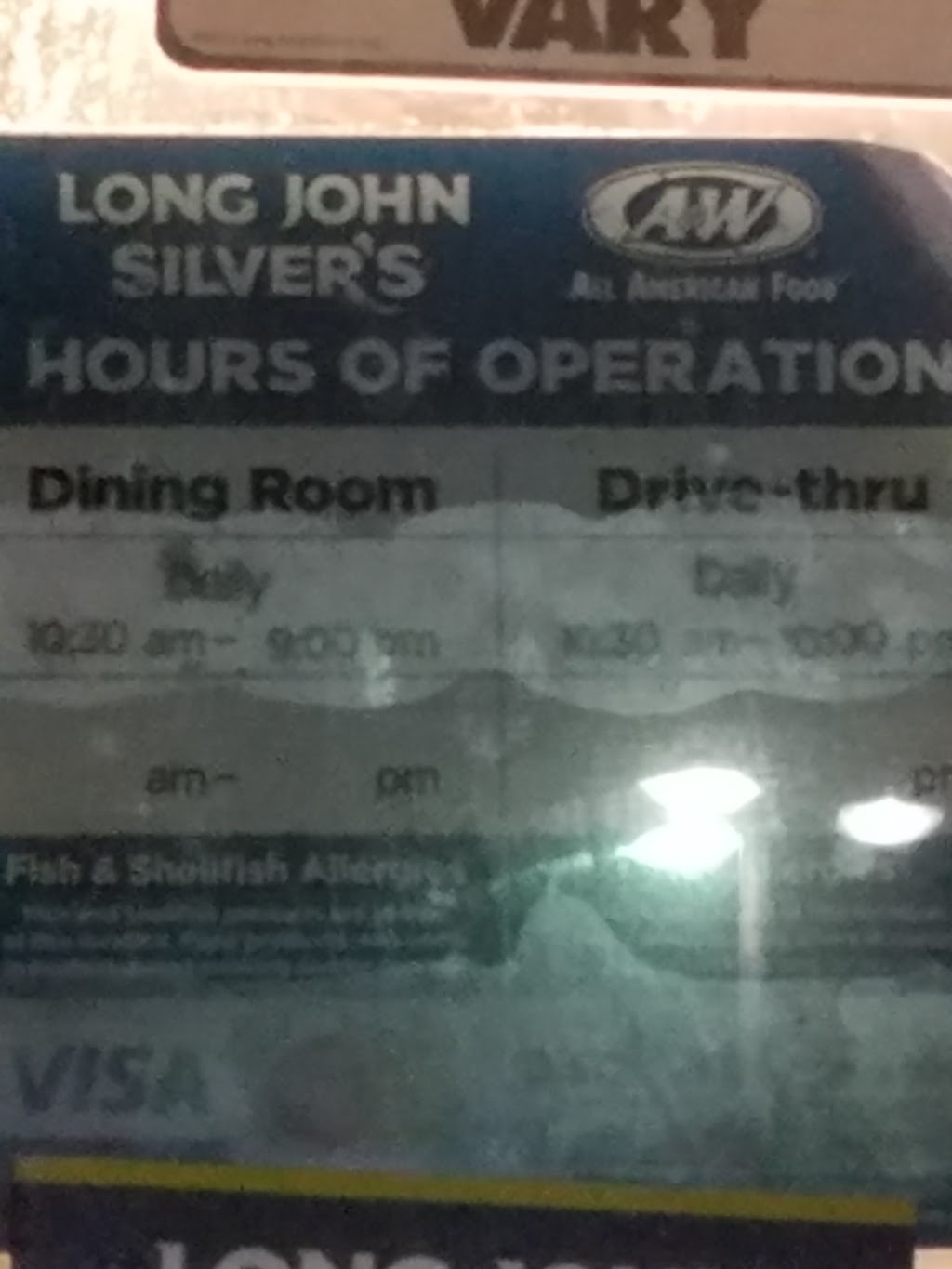 Long John Silvers | restaurant | 6602 Reisterstown Rd, Baltimore, MD 21215, USA | 4103581137 OR +1 410-358-1137
