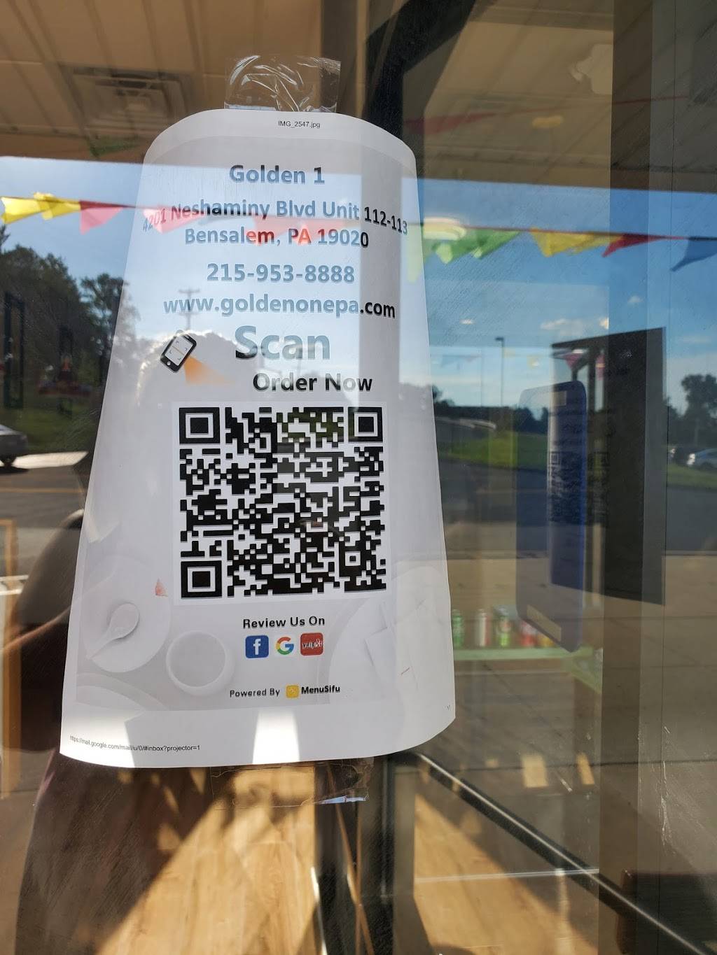 Golden 1 | restaurant | Bensalem, PA 19020, USA | 2159538888 OR +1 215-953-8888