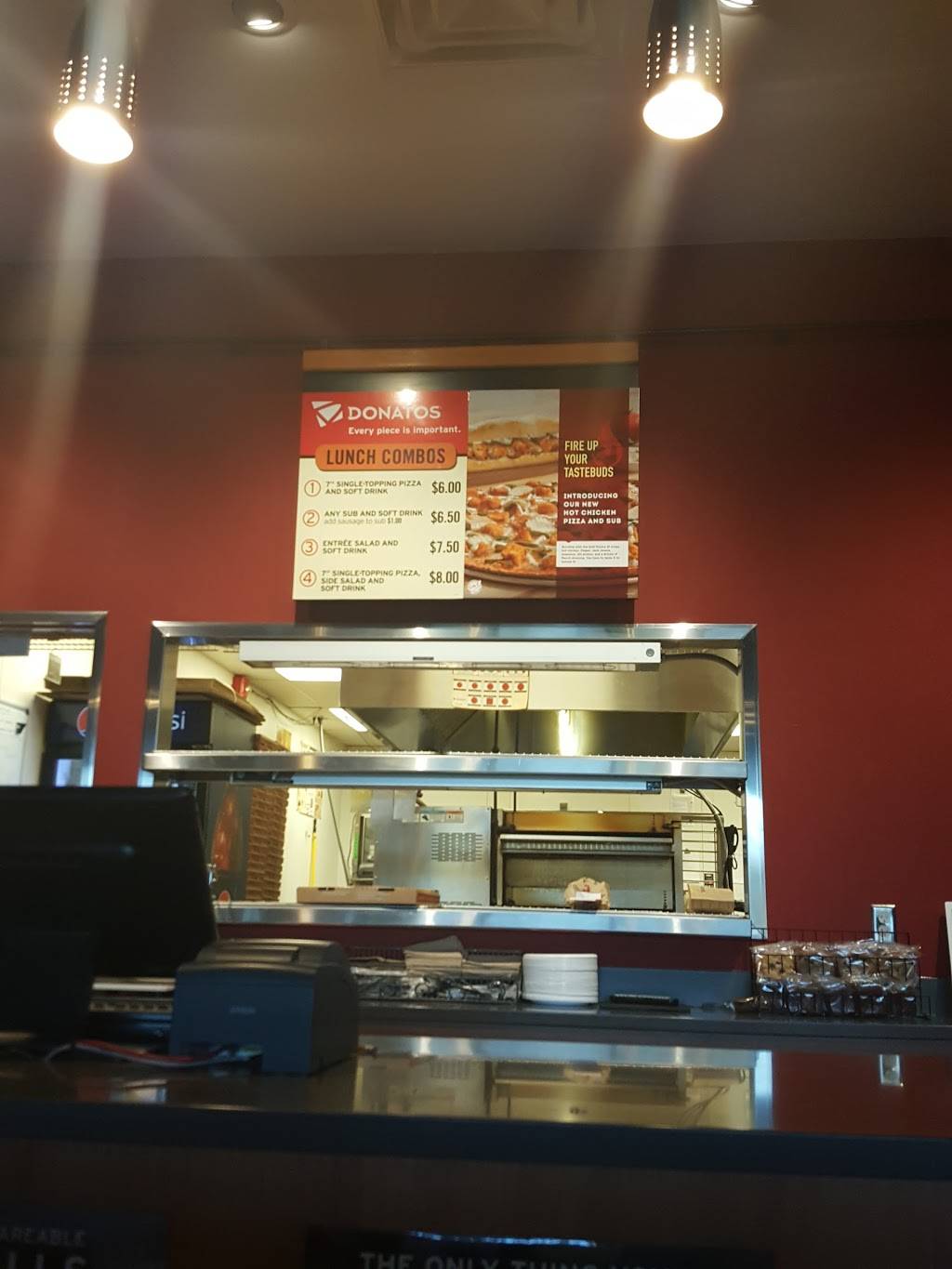 Donatos Pizza | restaurant | 101 W Cherry St, Sunbury, OH 43074, USA | 7409651114 OR +1 740-965-1114