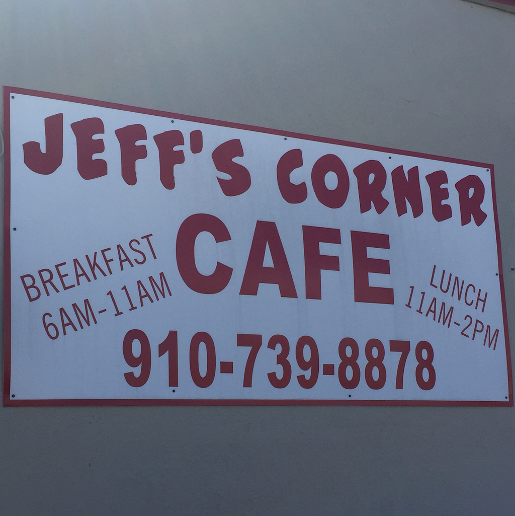 Jeffs Corner Cafe | restaurant | 3127, 1703 E Elizabethtown Rd, Lumberton, NC 28358, USA | 9107398878 OR +1 910-739-8878