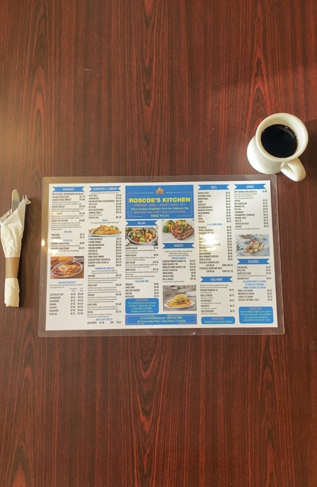 Roscoes Kitchen | restaurant | 229 Town Center E, Santa Maria, CA 93458, USA | 8056238866 OR +1 805-623-8866