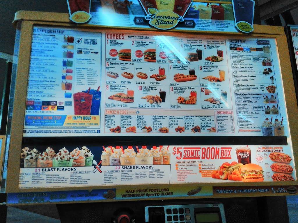 Sonic Drive-In | restaurant | 11529 S Western Ave, Oklahoma City, OK 73170, USA | 4056910681 OR +1 405-691-0681