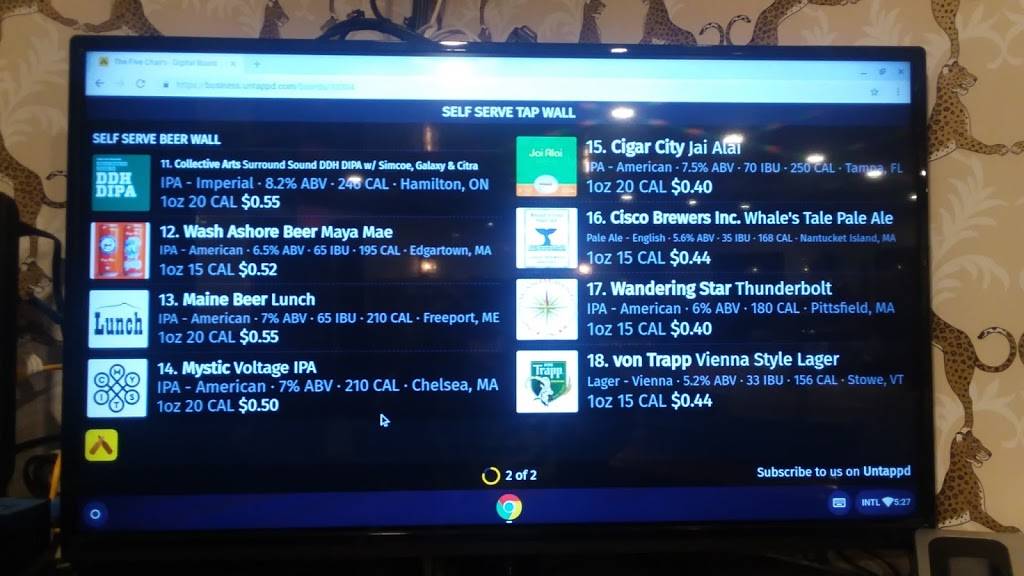 The Five Chairs | restaurant | 355 Pittsfield Rd, Lenox, MA 01240, USA | 4135517299 OR +1 413-551-7299