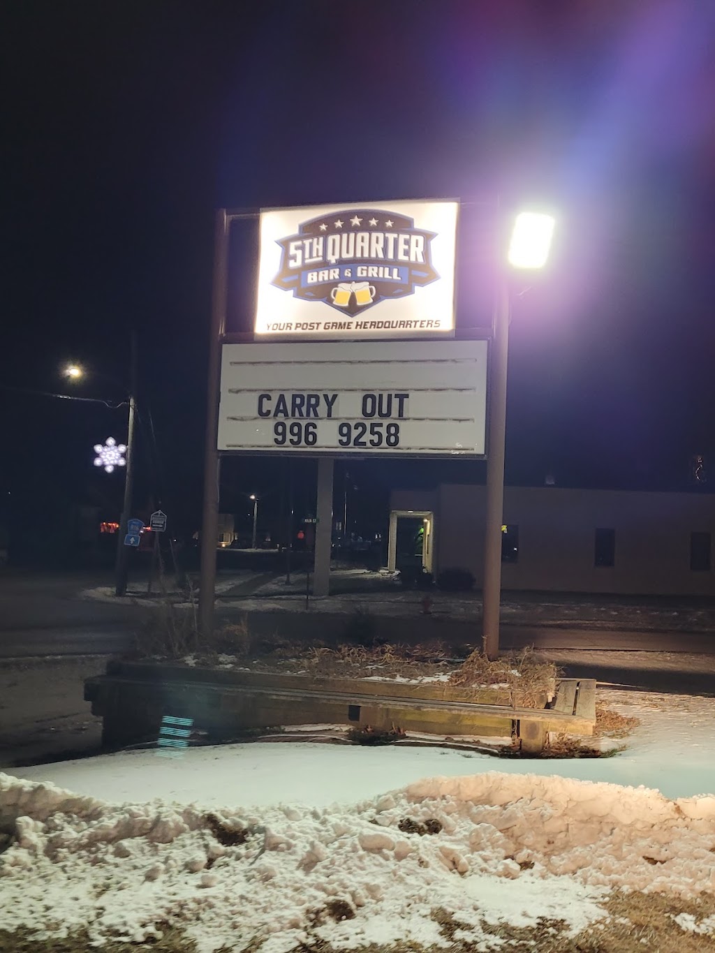 5th Quarter | restaurant | 420 Mill St, Van Meter, IA 50261, USA | 5159969258 OR +1 515-996-9258