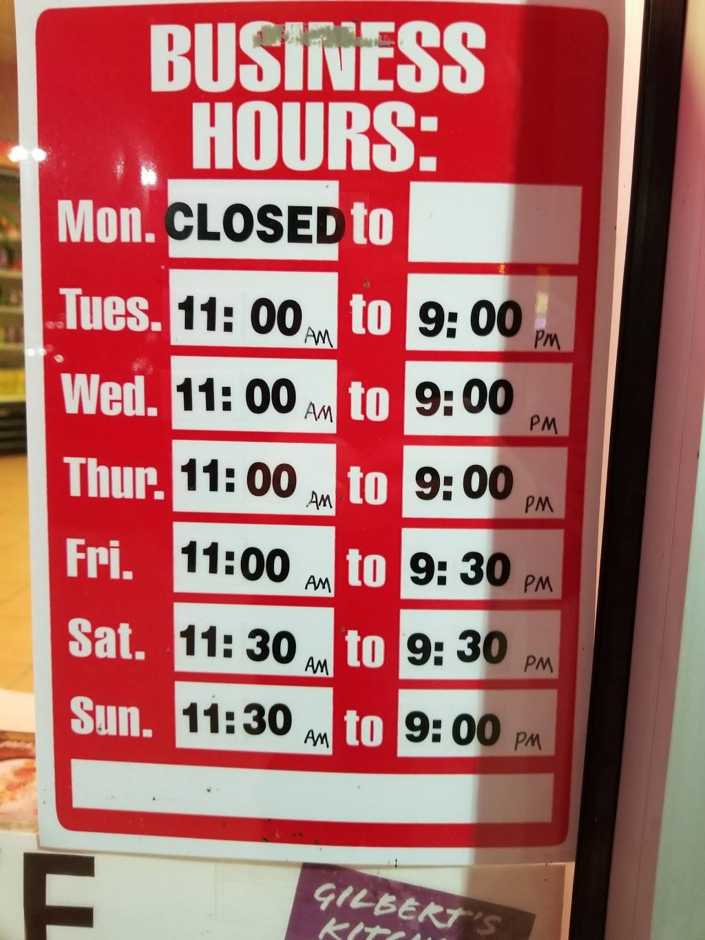 Gilberts Kitchen | restaurant | 709 S 8th St, West Dundee, IL 60118, USA | 8474281113 OR +1 847-428-1113