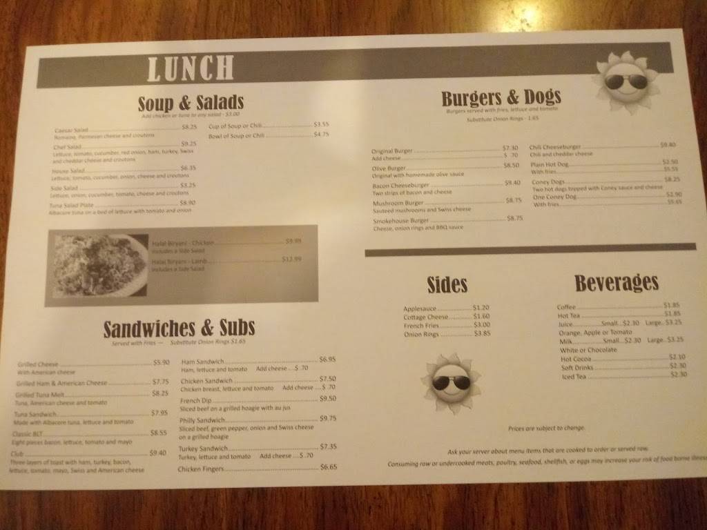 Sunshine Diner | restaurant | 1040 S Pennsylvania Ave, Lansing, MI 48912, USA | 5175745416 OR +1 517-574-5416