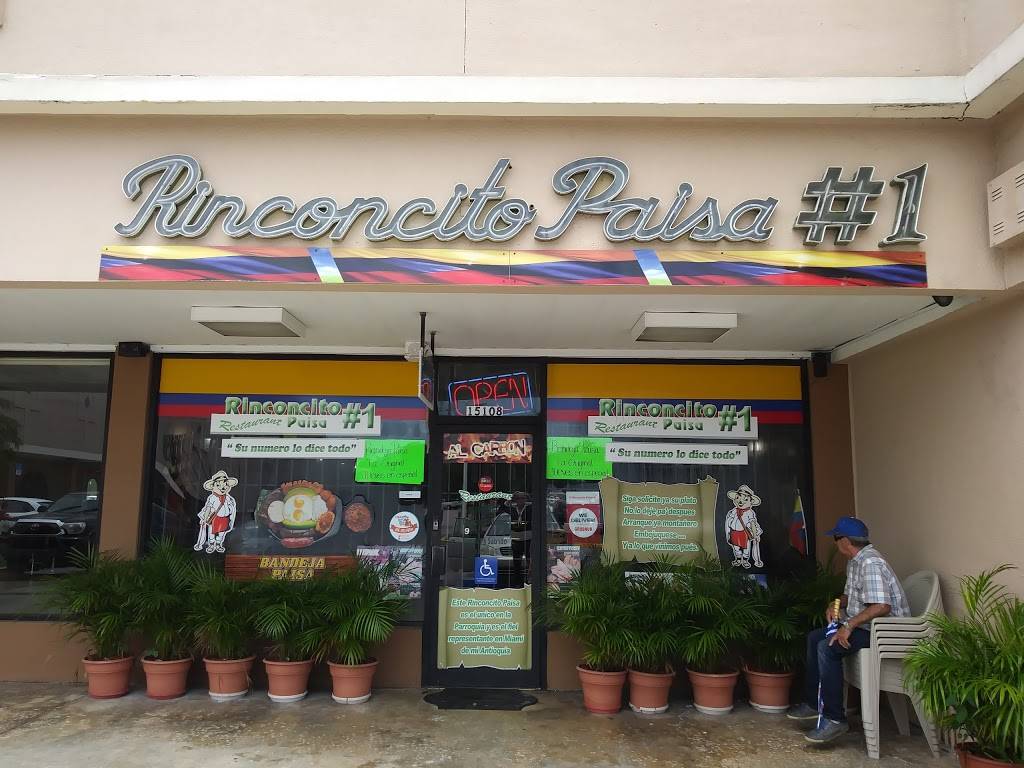 Rinconcito Paisa #1 | restaurant | 15108 SW 72nd St, Miami, FL 33193, USA | 3053825325 OR +1 305-382-5325
