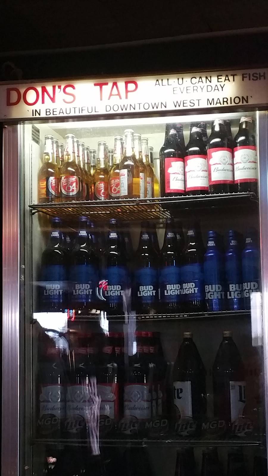 Dons Tap | restaurant | 1649 W Factory Ave, Marion, IN 46952, USA | 7656621591 OR +1 765-662-1591