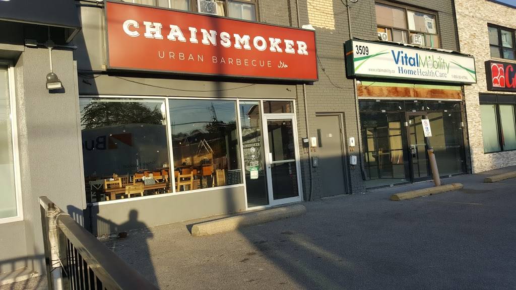 CHAINSMOKER Halal Urban Barbecue | restaurant | 3513 Bathurst St, North York, ON M6A 2C5, Canada | 6473508466 OR +1 647-350-8466