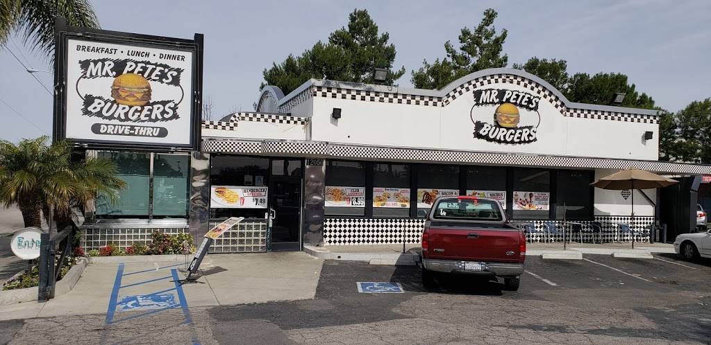 Mr Petes Burgers | restaurant | 12050 Woodruff Ave, Downey, CA 90241, USA | 5629400700 OR +1 562-940-0700