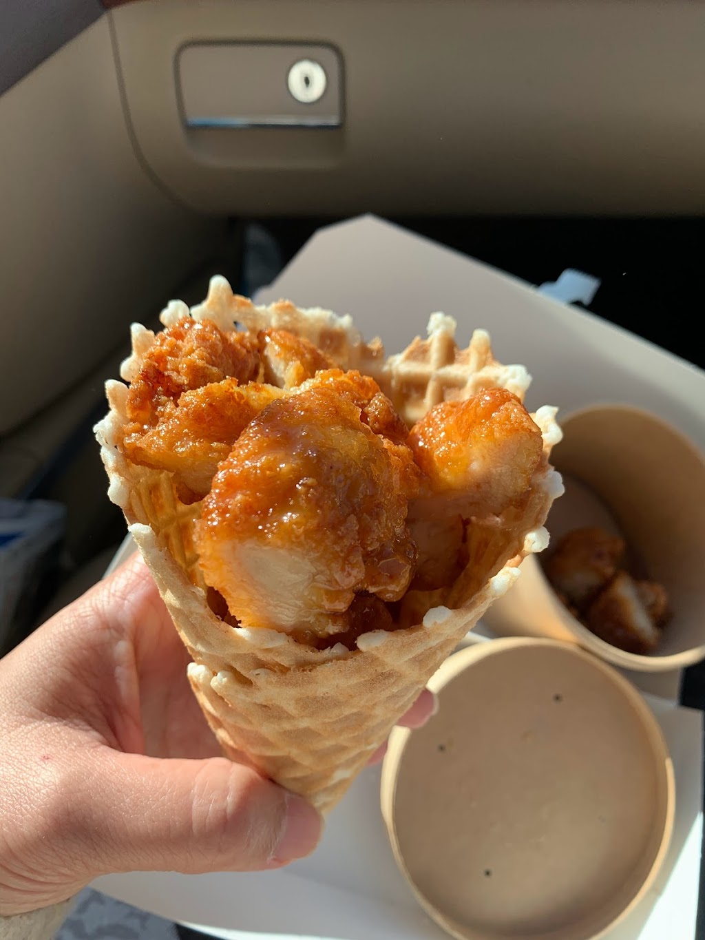 ChicknCone | restaurant | 5350 Great America Pkwy Ste 102, Santa Clara, CA 95054, USA | 6692729569 OR +1 669-272-9569