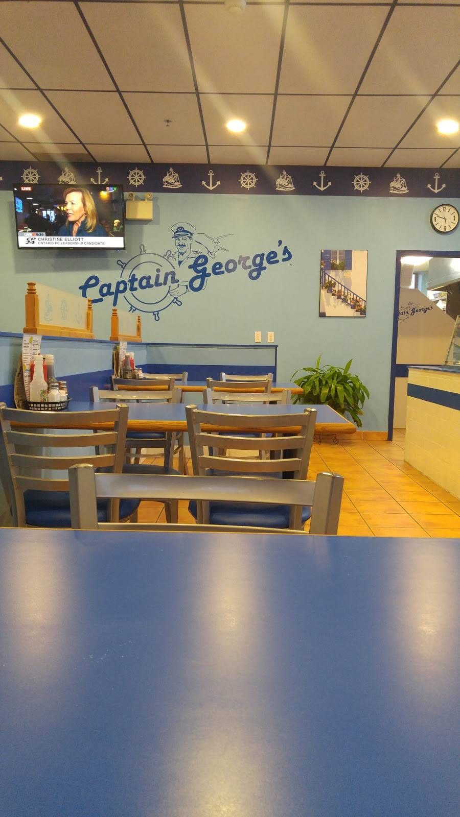 Captain Georges Fish & Chips | restaurant | 237 Mapleview Dr E #6, Barrie, ON L4N 0W5, Canada | 7055030088 OR +1 705-503-0088