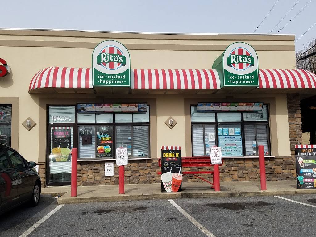 Ritas Italian Ice & Frozen Custard | restaurant | 15430 Old Columbia Pike, Burtonsville, MD 20866, USA | 3014210013 OR +1 301-421-0013