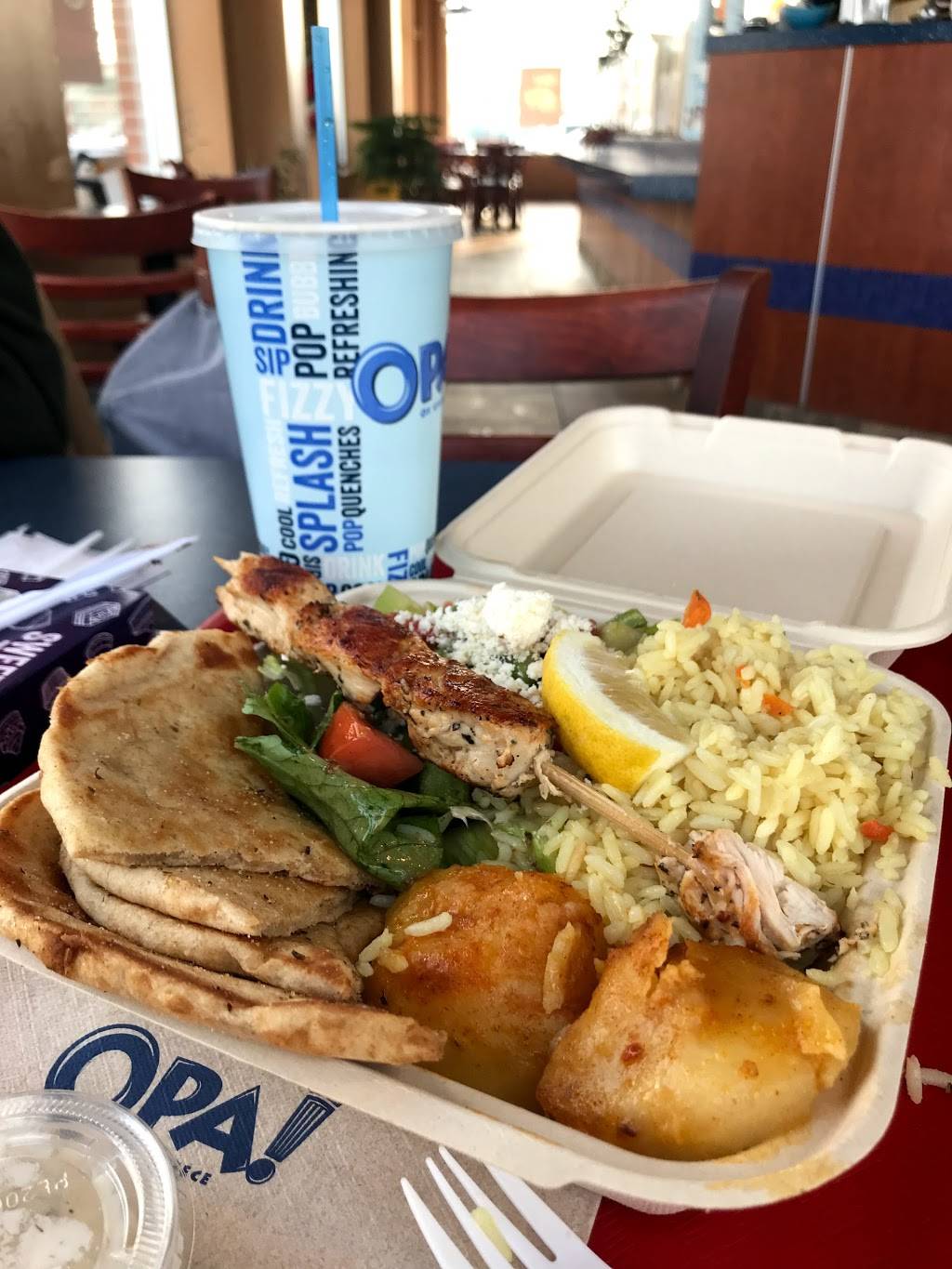 OPA! of Greece Eagles Landing | restaurant | 1450 Major MacKenzie Dr W m3, Maple, ON L6A 4H6, Canada | 9053036611 OR +1 905-303-6611