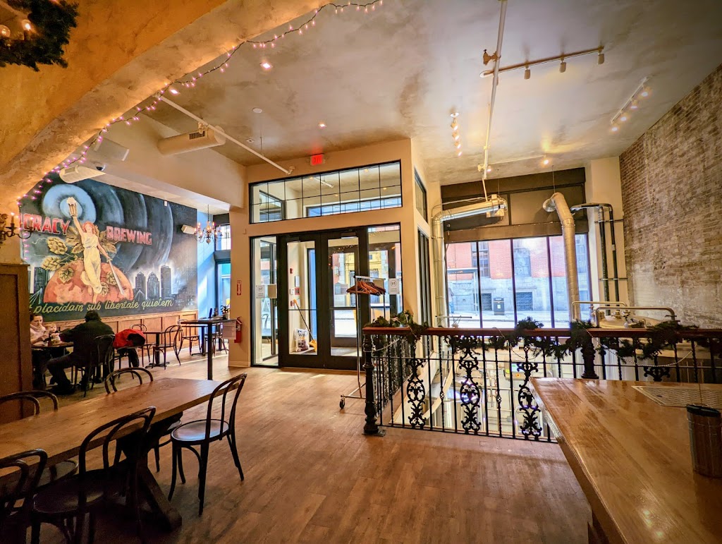 Democracy Brewing | restaurant | 35 Temple Pl, Boston, MA 02111, USA | 8572638604 OR +1 857-263-8604