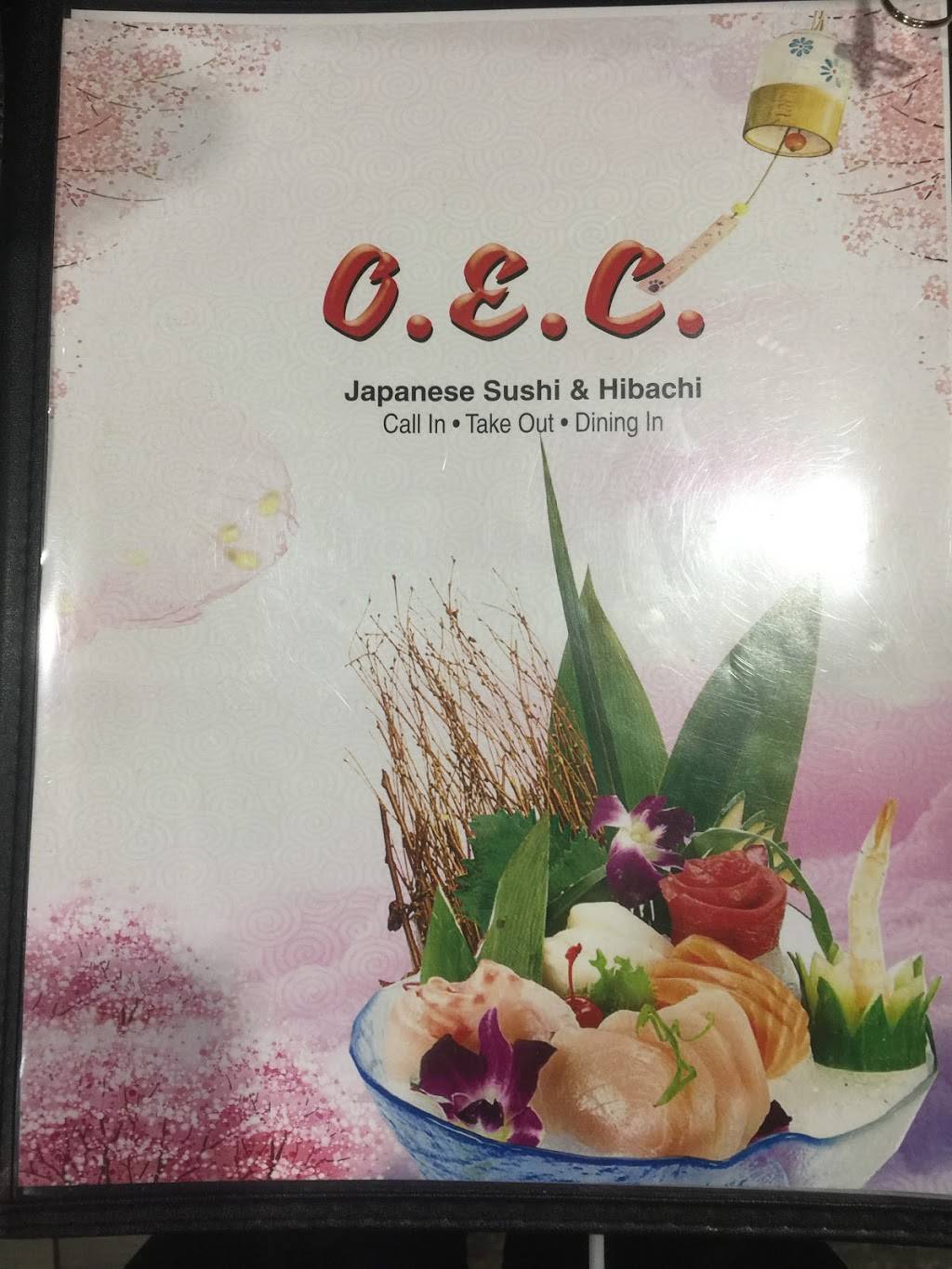 O.E.C. Japanese Sushi & Hibachi | restaurant | 13847 Walsingham Rd, Largo, FL 33774, USA | 7273666126 OR +1 727-366-6126