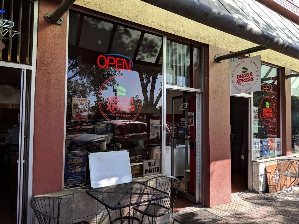 dhaba Xpress | restaurant | 312 Arguello St, Redwood City, CA 94063, USA | 6502613987 OR +1 650-261-3987