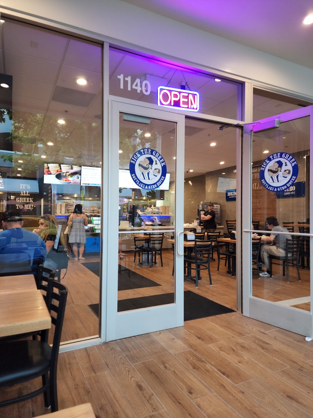 Nick The Greek (Walnut Creek) | restaurant | 1140 Locust St, Walnut Creek, CA 94596, USA | 9259516200 OR +1 925-951-6200