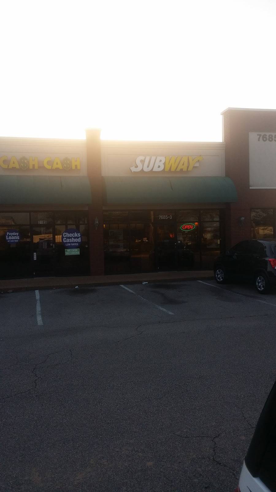 Subway | restaurant | 7685 Hacks Cross Rd, Olive Branch, MS 38654, USA | 6628952580 OR +1 662-895-2580