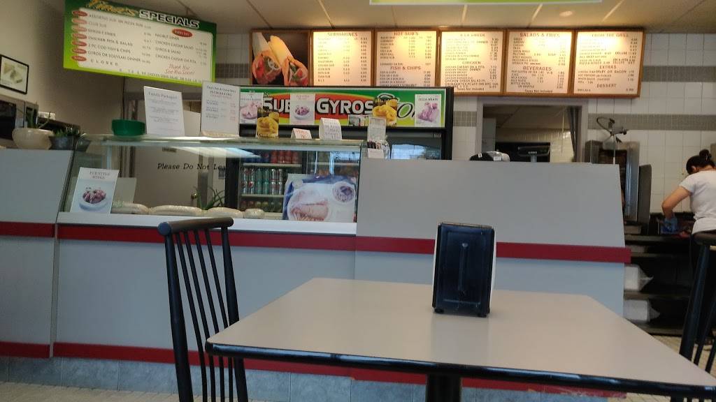 Tinas Sub & Gyros Store | meal takeaway | 11897 Tecumseh Rd E, Windsor, ON N8N 1L8, Canada | 5197359227 OR +1 519-735-9227