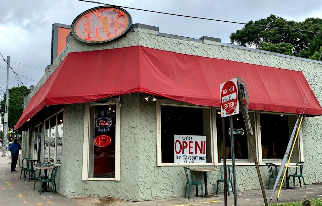 Eats | restaurant | 600 Ponce De Leon Ave NE, Atlanta, GA 30308, USA | 4048889149 OR +1 404-888-9149