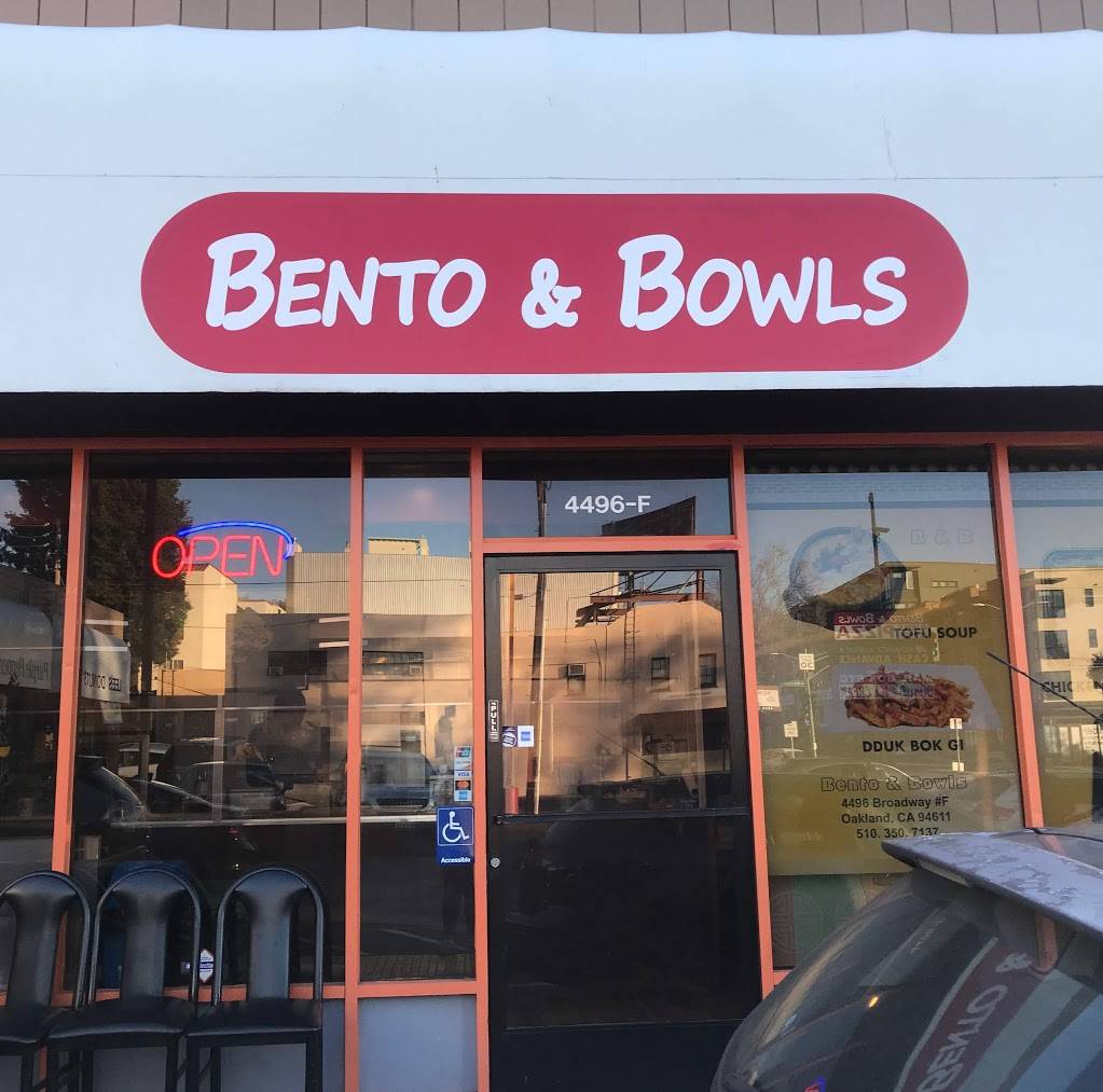 Bento & Bowls | restaurant | 4496 Broadway, Oakland, CA 94611, USA | 5103507137 OR +1 510-350-7137