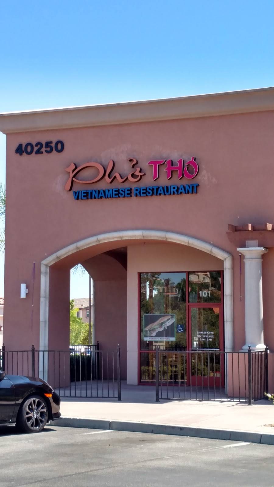 Pho Tho | restaurant | 40250 Murrieta Hot Spgs #101, Murrieta, CA 92563, USA | 9516987108 OR +1 951-698-7108