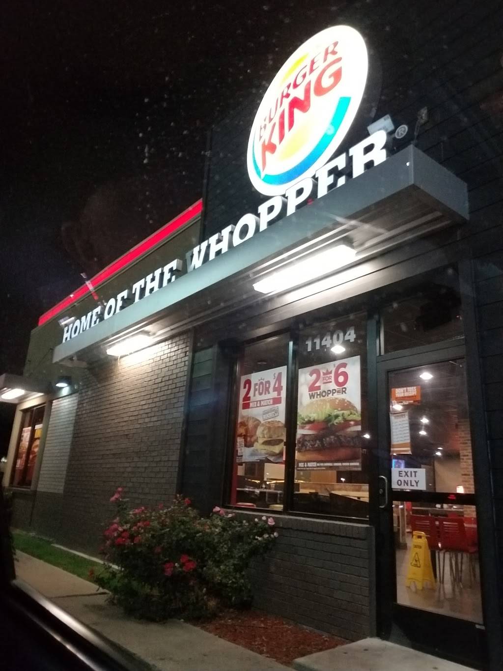 Burger King | restaurant | 11404 E NW Hwy, Dallas, TX 75218, USA | 2143285009 OR +1 214-328-5009