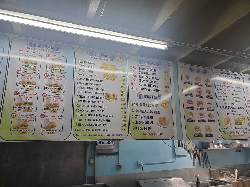 Shrimpy Fish and Chicken | restaurant | 844 NW 10th Terrace, Fort Lauderdale, FL 33311, USA | 9545237553 OR +1 954-523-7553