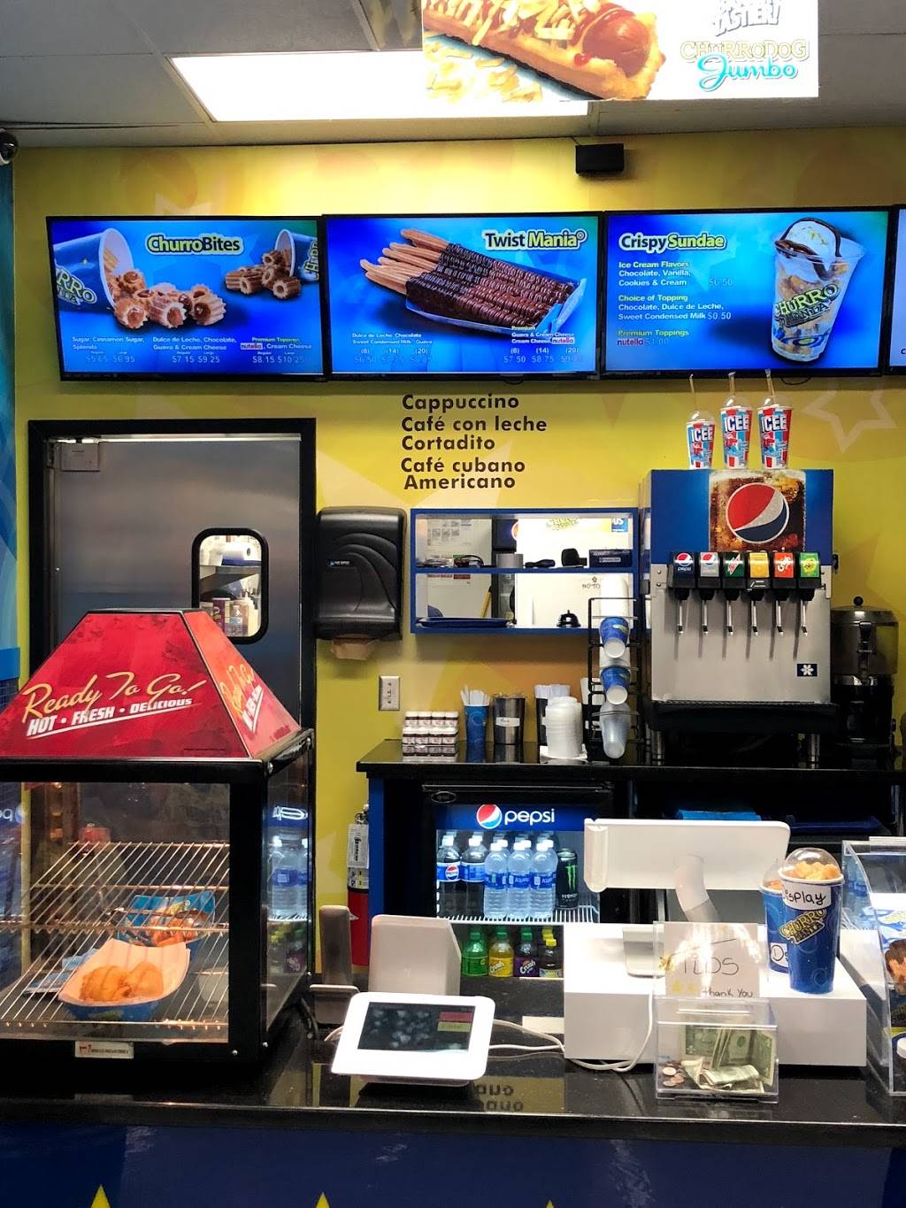 Churromania Osceola Pkwy (Inside Walmart) Kissimmee | meal takeaway | 1471 E Osceola Pkwy, Kissimmee, FL 34744, USA | 4078707511 OR +1 407-870-7511