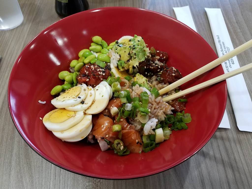 Sushi & Poke House | restaurant | 14130 W Indian School Rd suite a-5, Goodyear, AZ 85395, USA | 6235472727 OR +1 623-547-2727