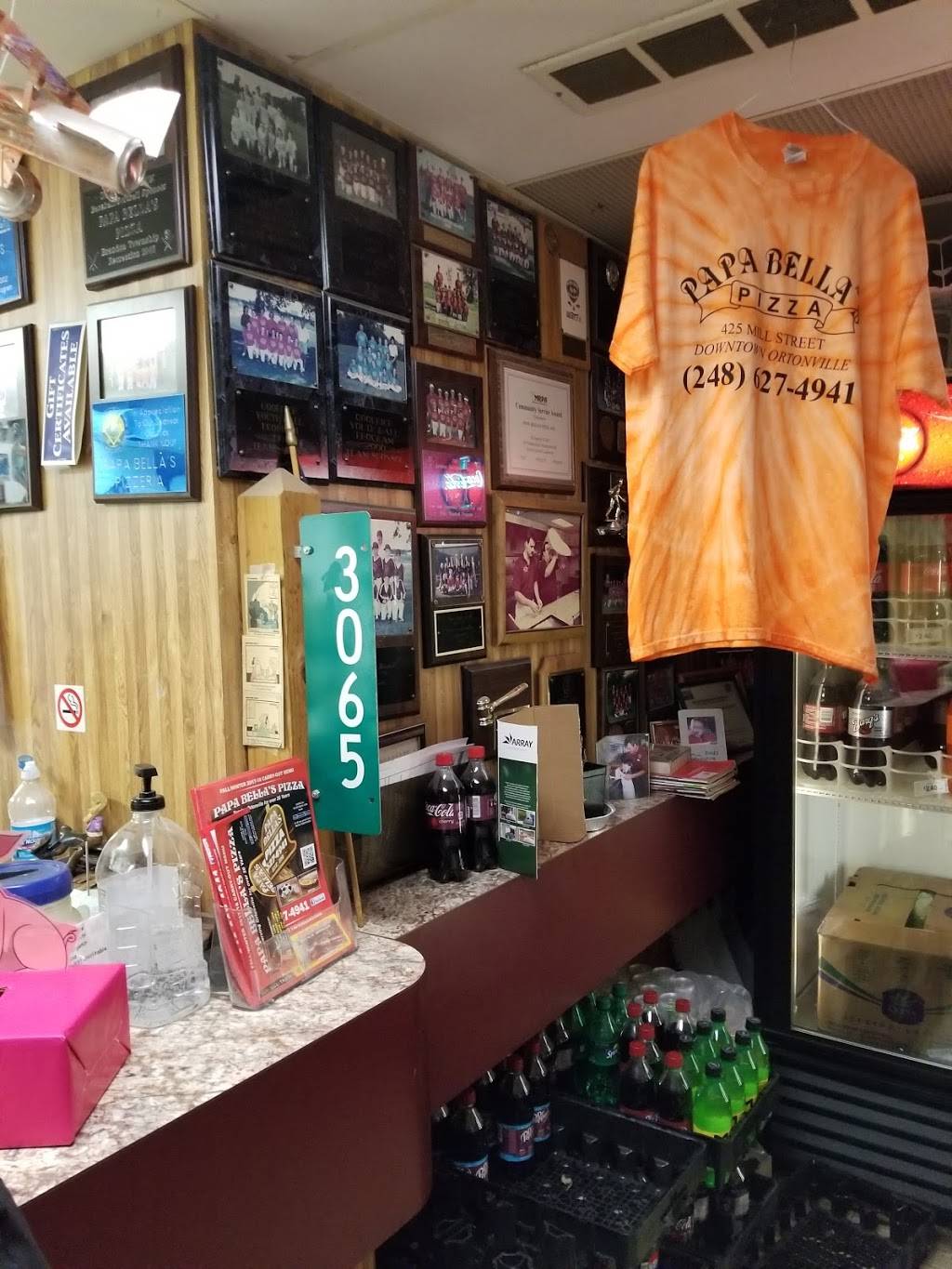 Papa Bellas Pizza | restaurant | 425 Mill St, Ortonville, MI 48462, USA | 2486274941 OR +1 248-627-4941
