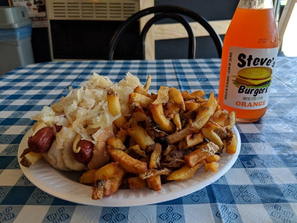 Steves Burgers | restaurant | 506 US-46, Garfield, NJ 07026, USA | 9737721770 OR +1 973-772-1770